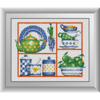 30800 Час пити чай. Dream Art. Набір алмазної мозаїки (квадратні, повна)