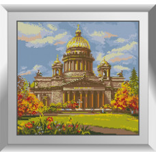 31254 Ісакіївский собор. Dream Art. Набір алмазної мозаїки (квадратні, повна)