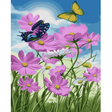 50076 Метелики. Dream Art. Набір для малювання картини за номерами.