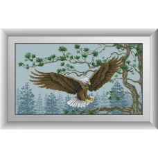 30226 Орел. Dream Art. Набір алмазної мозаїки (квадратні, повна)