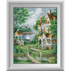30507 Затишний будиночок. Dream Art. Набір алмазної мозаїки (квадратні, повна)