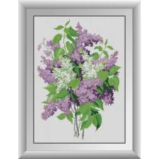 30767 Бузок. Dream Art. Набір алмазної мозаїки (квадратні, повна)