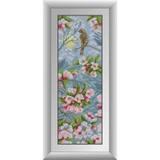 30843 Весняний щебет. Dream Art. Набір алмазної мозаїки (квадратні, повна)