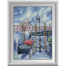 30910 Ніч у Венеції. Dream Art. Набір алмазної мозаїки (квадратні, повна)