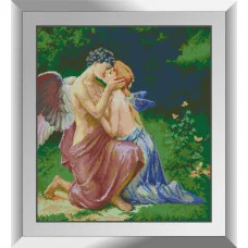 31467 Амур і Психея. Dream Art. Набір алмазної мозаїки (квадратні, повна)