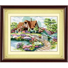 30068 Будиночок мрії. Dream Art. Набір алмазної мозаїки (квадратні, повна)